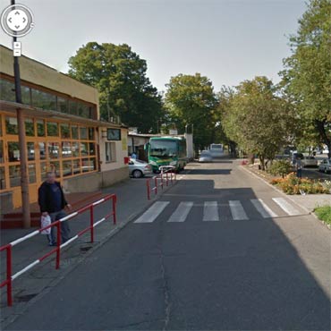 Gminy powiatu kamieskiego w Google Street View