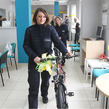 Policjanci dostali nowe rowery. Zobacz film!