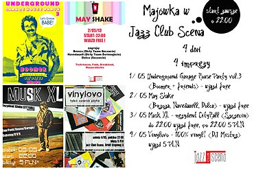 Majwkowe szalestwo w Scenie