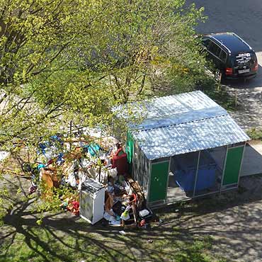 Baagan na Kociuszki. Wynieli cae mieszkanie