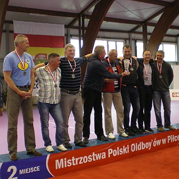 winoujcianie wicemistrzami Polski w turnieju Oldboy`w