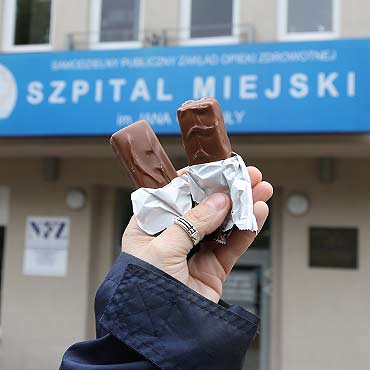 Wielka ochota na sodycze w szpitalu