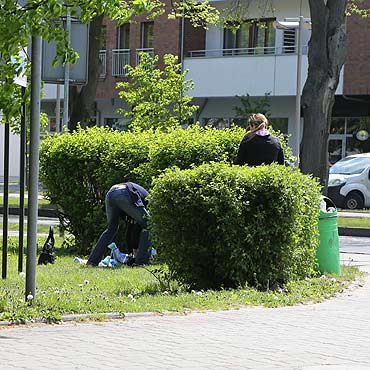 Mieszkaniec: Nie ma toalet z przewijakiem. Rzecznik: Jest, przy Bema