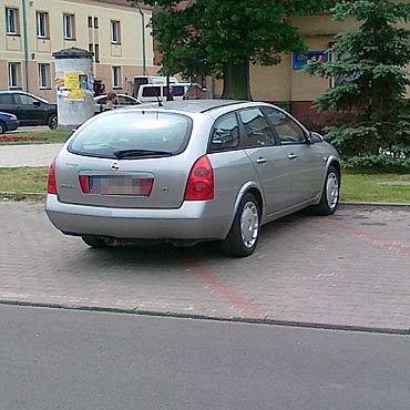 Parkowanie na... pa z wykrzyknikiem!