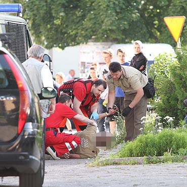 Krwawa interwencja policji
