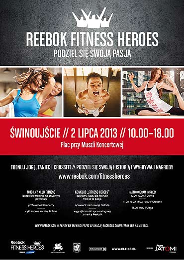 Trenuj z Reebokiem w Świnoujściu i zostań bohaterem fitnessu