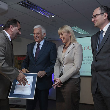 winoujcie na podium rankingu Rzeczpospolitej