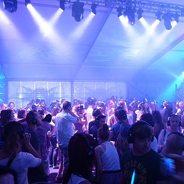 Na Silent Disco party bawio si ponad 600 suchaczy