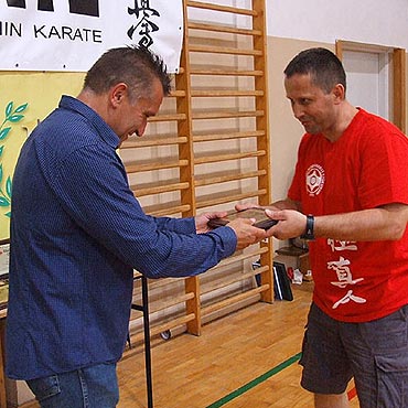 Dariusz Bielski - pierwszy winoujcianin, ktry zdoby III Dan Kyokushin Karate