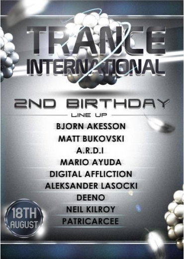 2 Urodziny Trance International