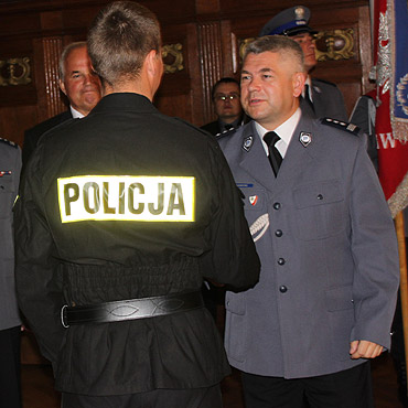 lubowanie nowych policjantw