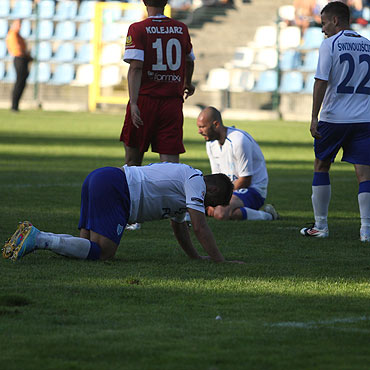 Flota winoujcie przegraa z Kolejarzem 0:2