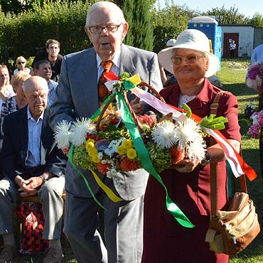 Dziakowcy witowali ca noc.                              Doynki 50-lecia R.O.D. „Granica” byy godne jubileuszu!