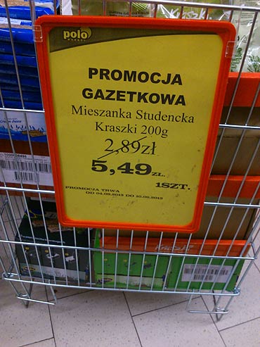 Taka okazja tylko w winoujskim markecie