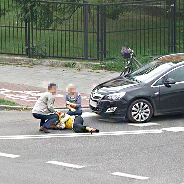 Uwaga na rowerzystw!