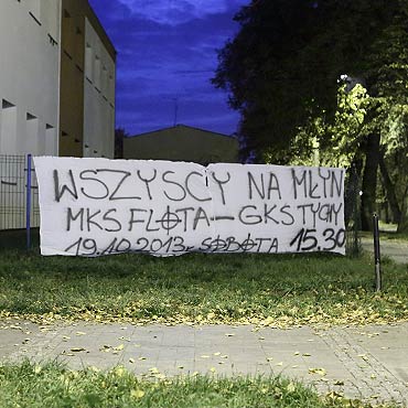 Kibice zwouj si na mecz 