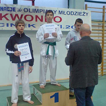 Eliminacje do Oglnopolskiej Olimpiady Modziey w Taekwondo Olimpijskim