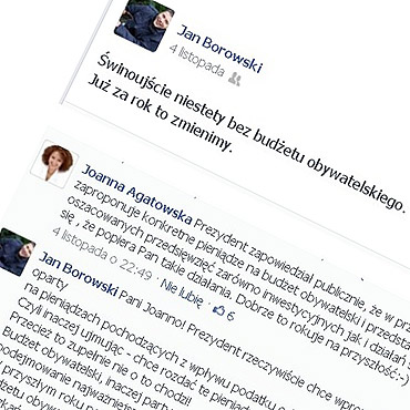 Młodzi Demokraci przygotują budżet obywatelski? Oby para nie poszła w gwizdek.