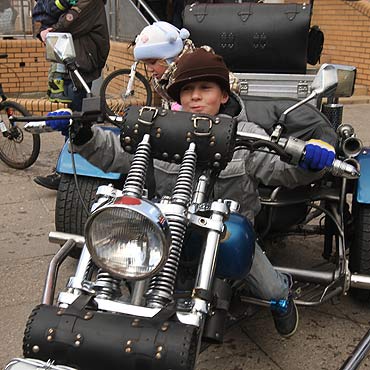 Mikołaj na Harley’u