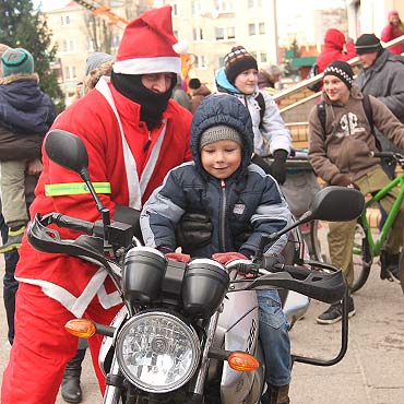 Mikołaj na Harley’u