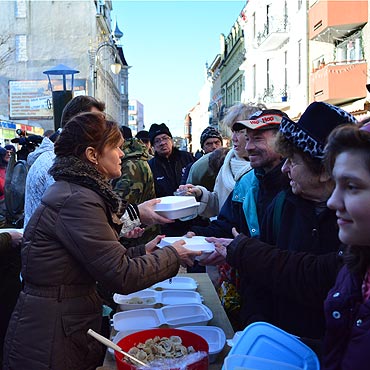 To już czwarta wigilia dla potrzebujących