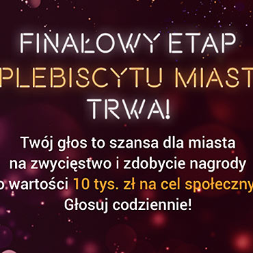 Szczecin wrd finalistw 5. edycji plebiscytu miast „wie Si z ENERG”.