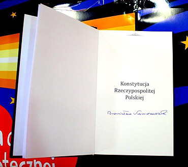 Prezydencki autograf na allegro