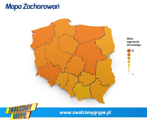 Grypa atakuje! Zachorowalno w Polsce gwatownie wzrosa