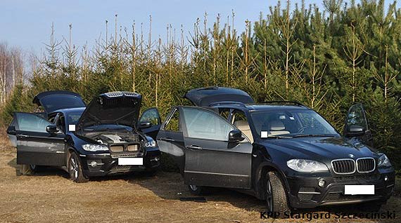 Policjanci odzyskali  skradzione BMW o wartoci ponad 300 tysicy zotych.