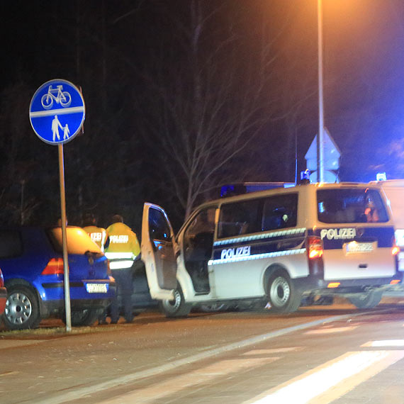 Niemiecki kierowca na podwójnym gazie zatrzymany w Świnoujściu. Ścigała go policja z Niemiec