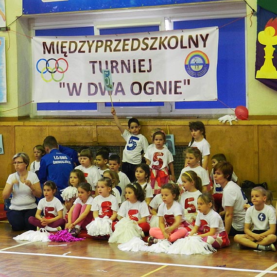 Turniej przedszkolakw "W dwa ognie"