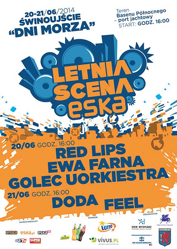 Doda, Red Lips i Ewa Farna - Letnia Scena ESKI podczas obchodw Dni Morza