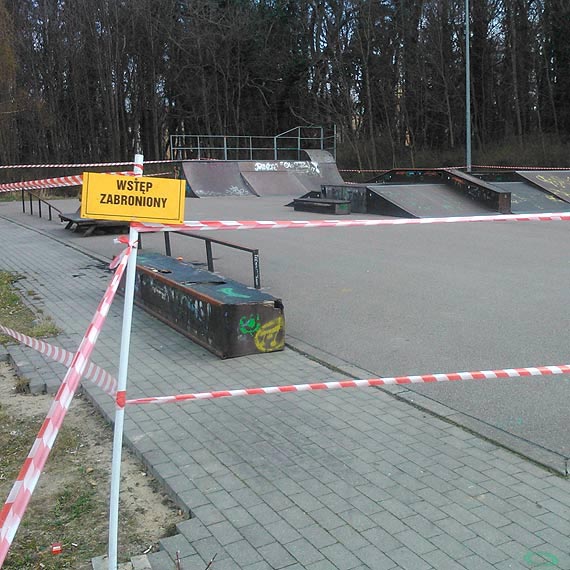 Czytelnik: Czy OSiR robi modziey specjalnie pod grk ze skateparkiem?