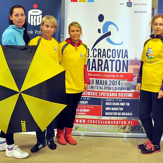 Biegacze ze winoujskiego Babskiego Teamu startowali w 13. Cracovia Maraton