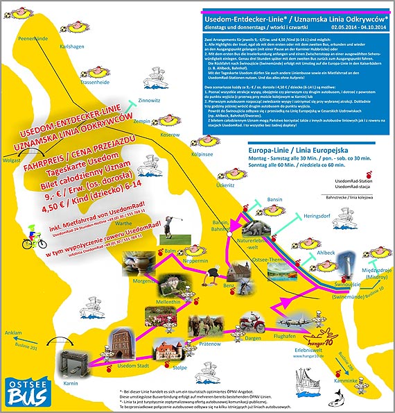 Nowoci w polsko-niemieckich poczeniach autobusowych na Uznamie