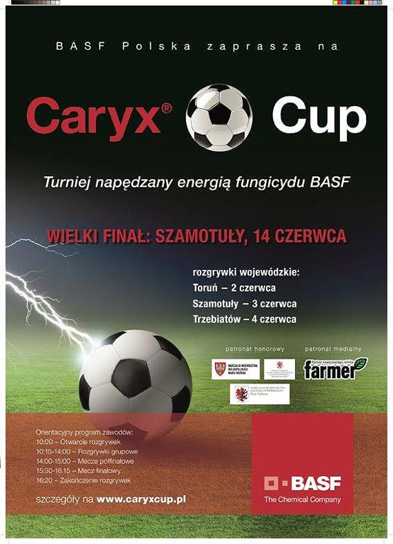 Caryx® Cup 2014 turniej napdzany energi fungicydu BASF