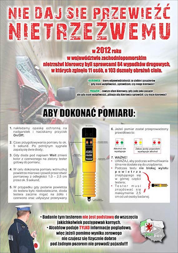 AlcoBlow w świnoujskiej komendzie