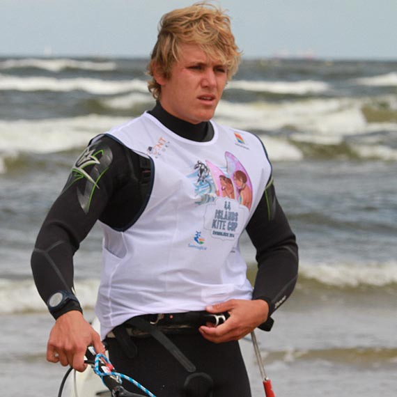 Gwiazdy kitesurfingu nad winoujsk pla