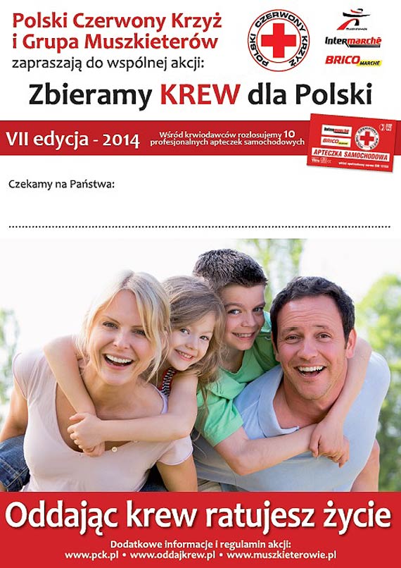 Podziel się swoją krwią wraz z Intermarché i Bricomarché