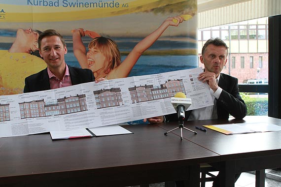 Konferencja prasowa marszaka wojewdztwa zachodniopomorskiego. Sanatorium Adam i Ewa do remontu