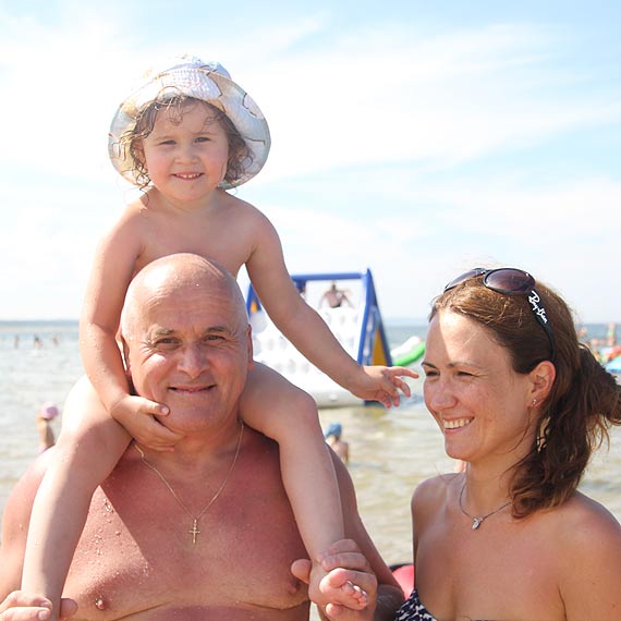 Umiechnita, soneczna plaa