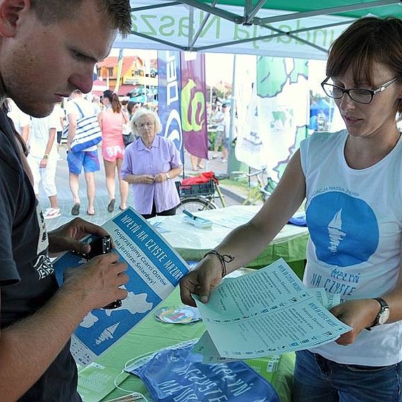 Wpynli na czyste Mazury!