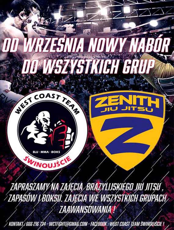 Nowy nabr w West Coast Team winoujcie