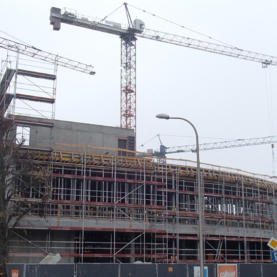 Stan surowy Galerii Świnoujście zrealizowany w 80 procentach