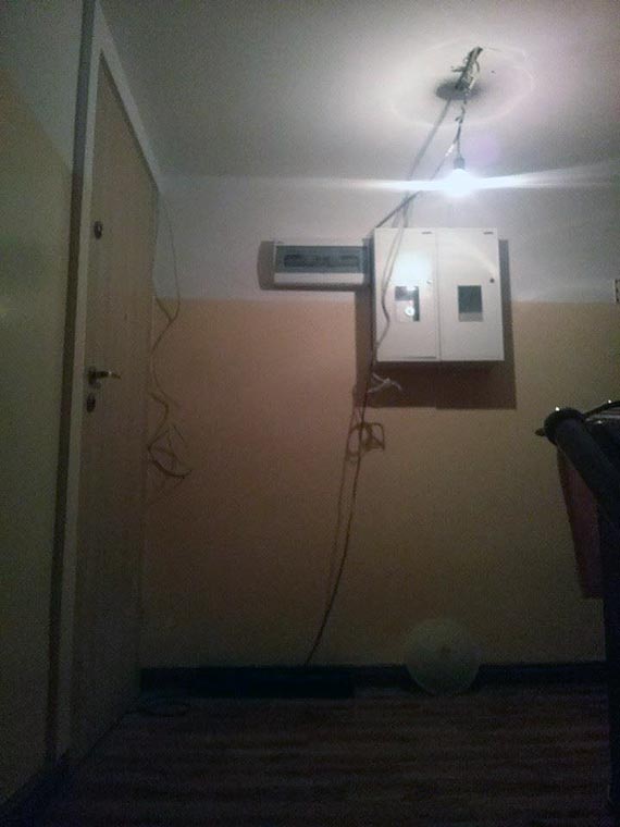 Na lewo podczy si do licznika. Mg spali dom albo kogo zabi 
