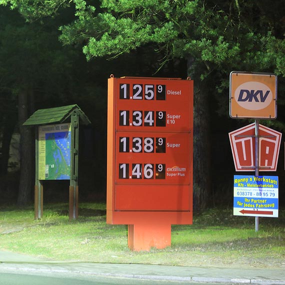 Troch tasze tankowanie