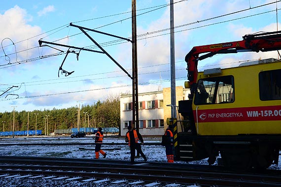 Dworzec w winoujciu zablokowany