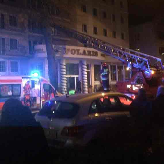 Poar i ewakuacja hotelu w winoujciu