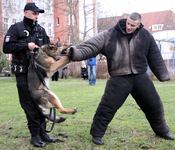 winoujscy policjanci dla WOP