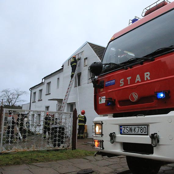 Silny wiatr dał się we znaki. Strażacy mieli pełne ręce roboty